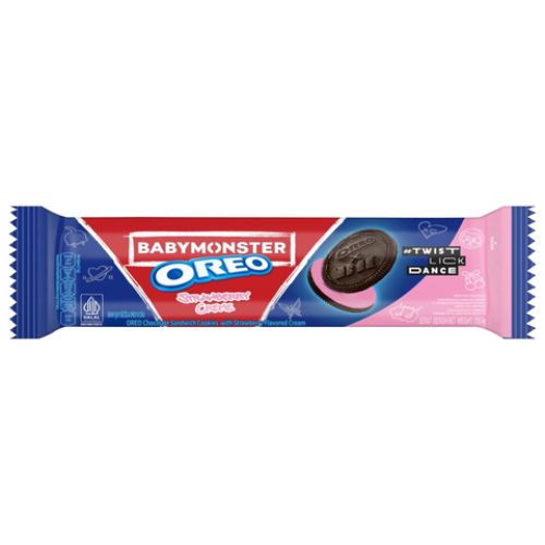 Biscuits Oreo au chocolat, saveur fraise - Pokémon 119,6 g