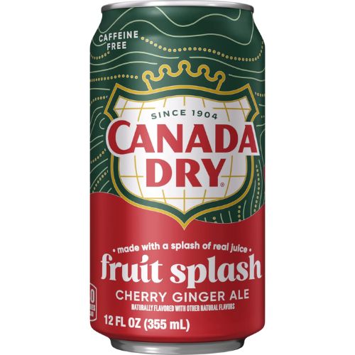 Canada Dry Fruit Splash Cherry Gingerale 355ml
