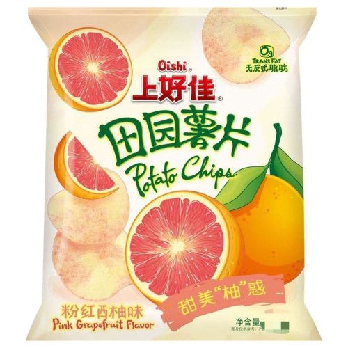 Chips OISHI - Pamplemousse 80 g