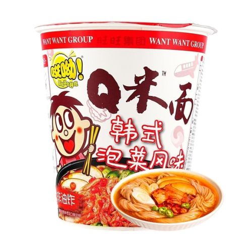 Nouilles de riz WantWant Q au kimchi 73 g