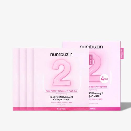 NUMBUZIN No.2 Rose PDRN Overnight Collagen Mask (4)