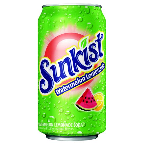 Limonade à la pastèque Sunkist 355ml