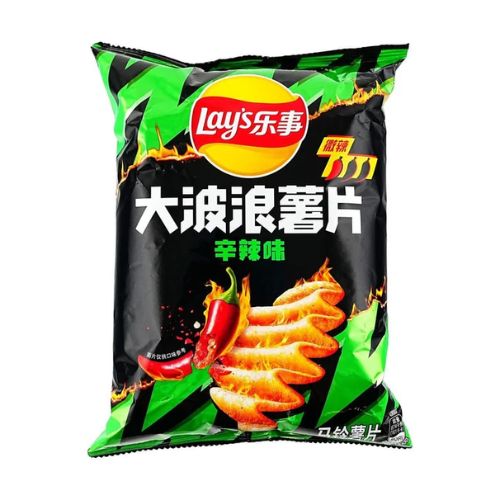 Lay's Big Wave Potato Chips (Pure Spicy Flavor) 70g