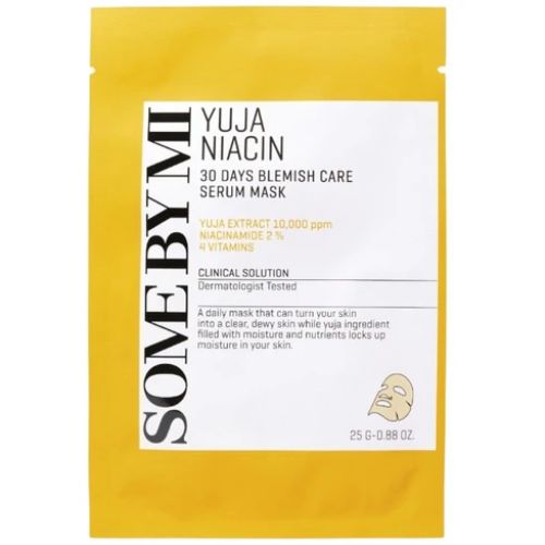 SOME BY MI Yuja Niacin Brightening Serum Mask 1pc