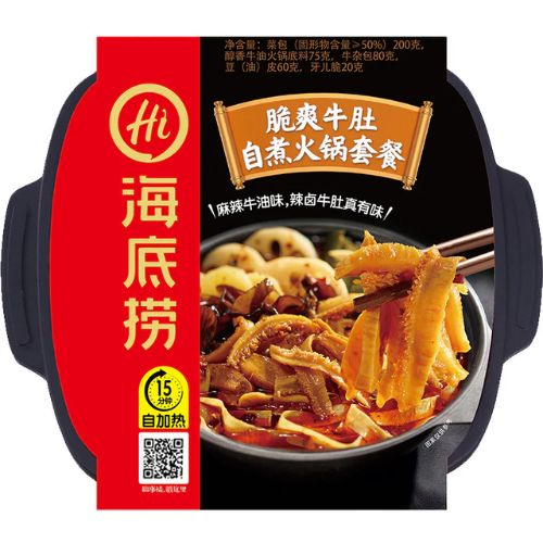 HAIDILAO Crispy Tripe Self-boiled Hot Pot Package 435g