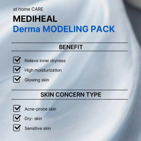 MEDIHEAL Derma Modeling Pack Mega Set Hyaluronate (5 Sheets)