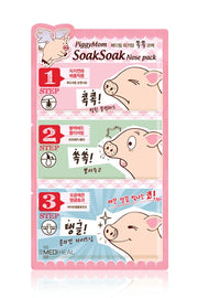 MEDIHEAL Piggy Mom Soaksoak Nose Pack 1pc