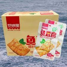 HAO WEI WU - Fish Tofu (BBQ Flavor) 22g*20