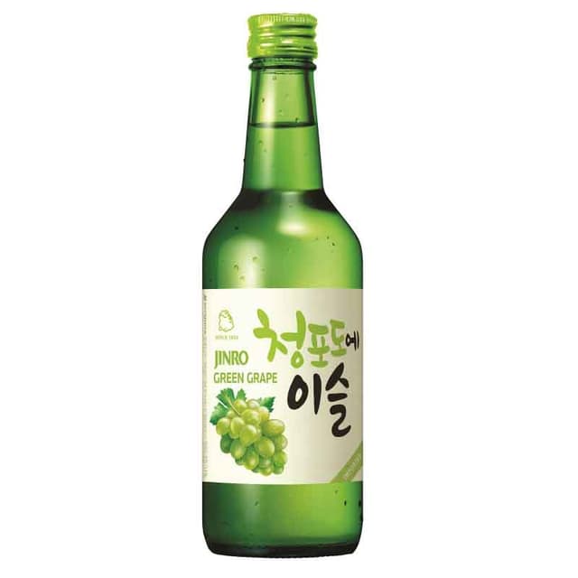 JINRO Green Grape Flavored Liqueur 360ml
