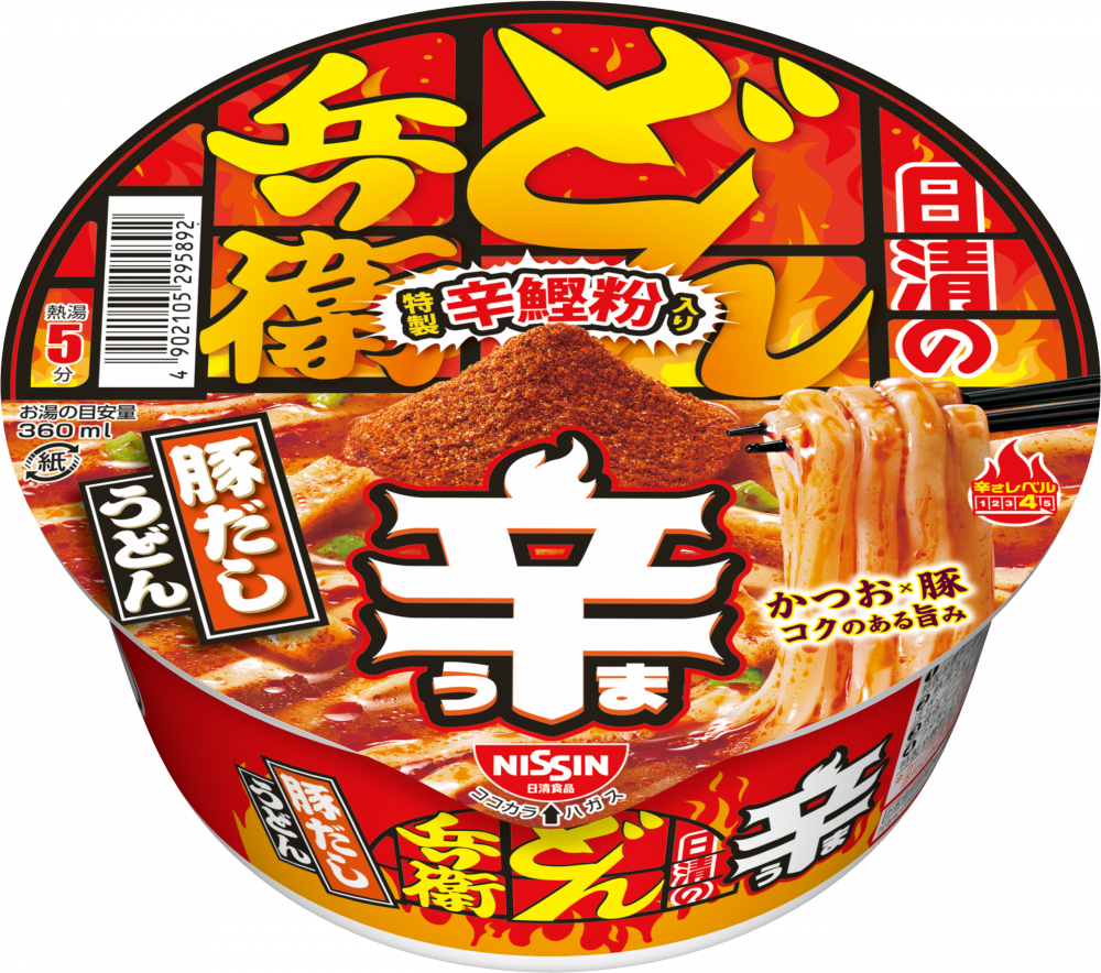 NISSIN FOODS Nissin Spicy Donbei Pork Broth Udon 94g