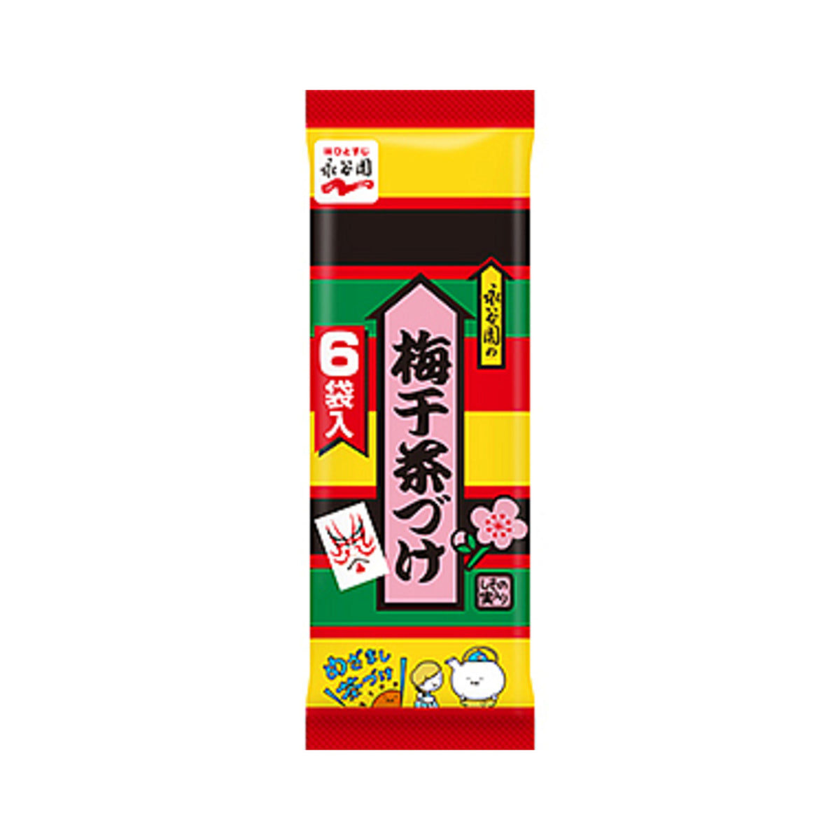 Nagatanien Ochazuke (Umeboshi Flavor) 6 bags