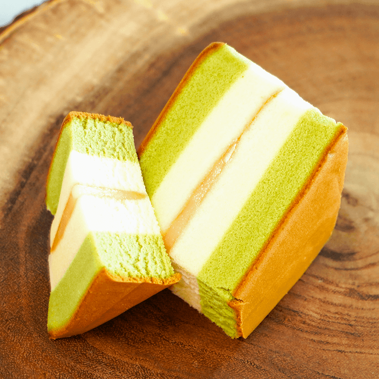 Ranli Golden Triangle  Barley Grass Cake Bread 95g (No longer uses!!)