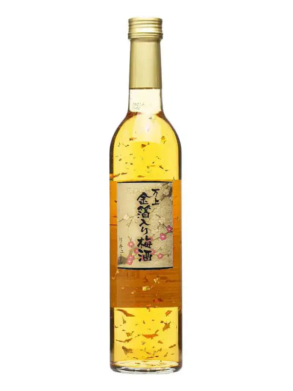 Kikkoman Manjyou Plum Wine With Gold Leaf 500ml
