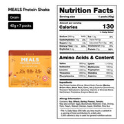 Meals Protein Shake Grain 40g*7