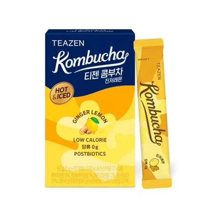 TEAZEN Kombucha Ginger Lemon 10pcs